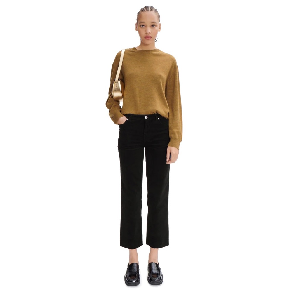APC New Sailor Cropped Jean in black wash size 24 NWOT